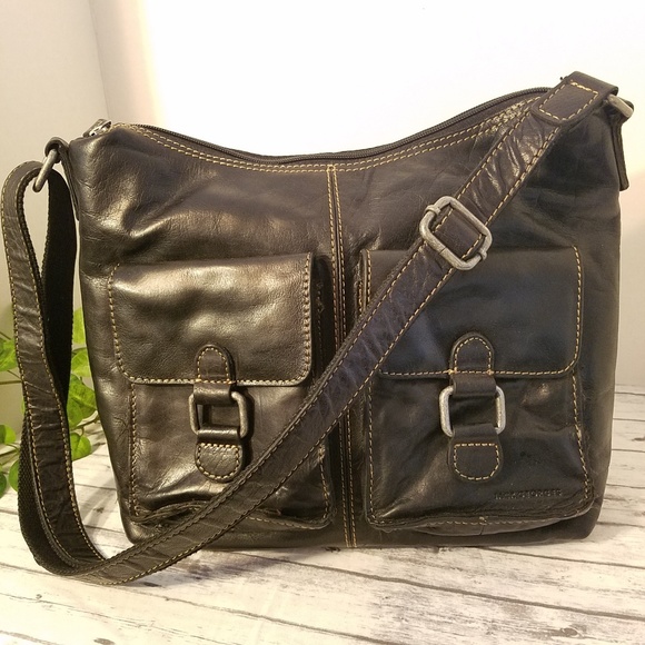 Jack Georges Handbags - Jack Georges Voyager 7613 Buffalo Leather Hobo